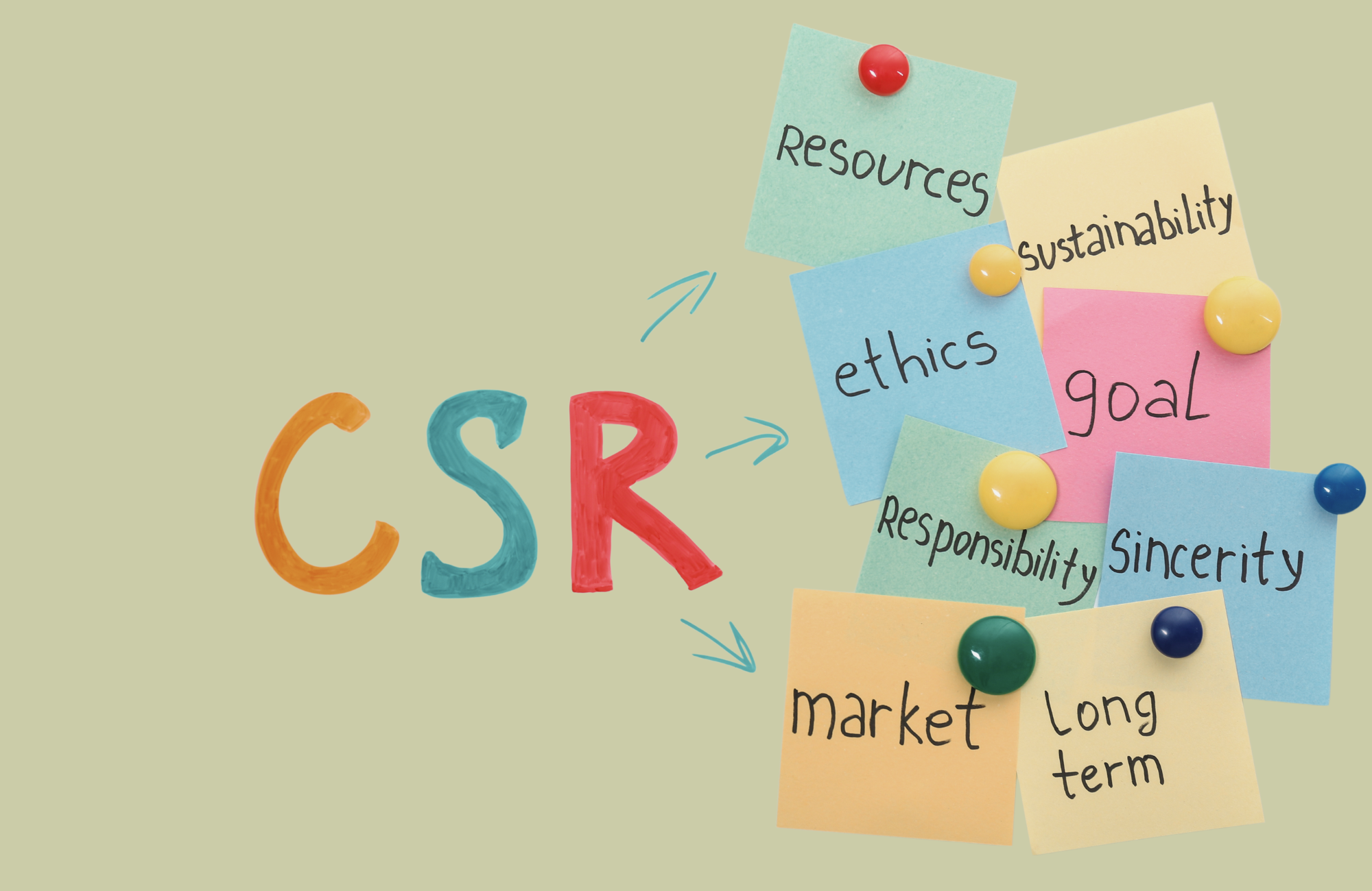 graphic of definition of CSR