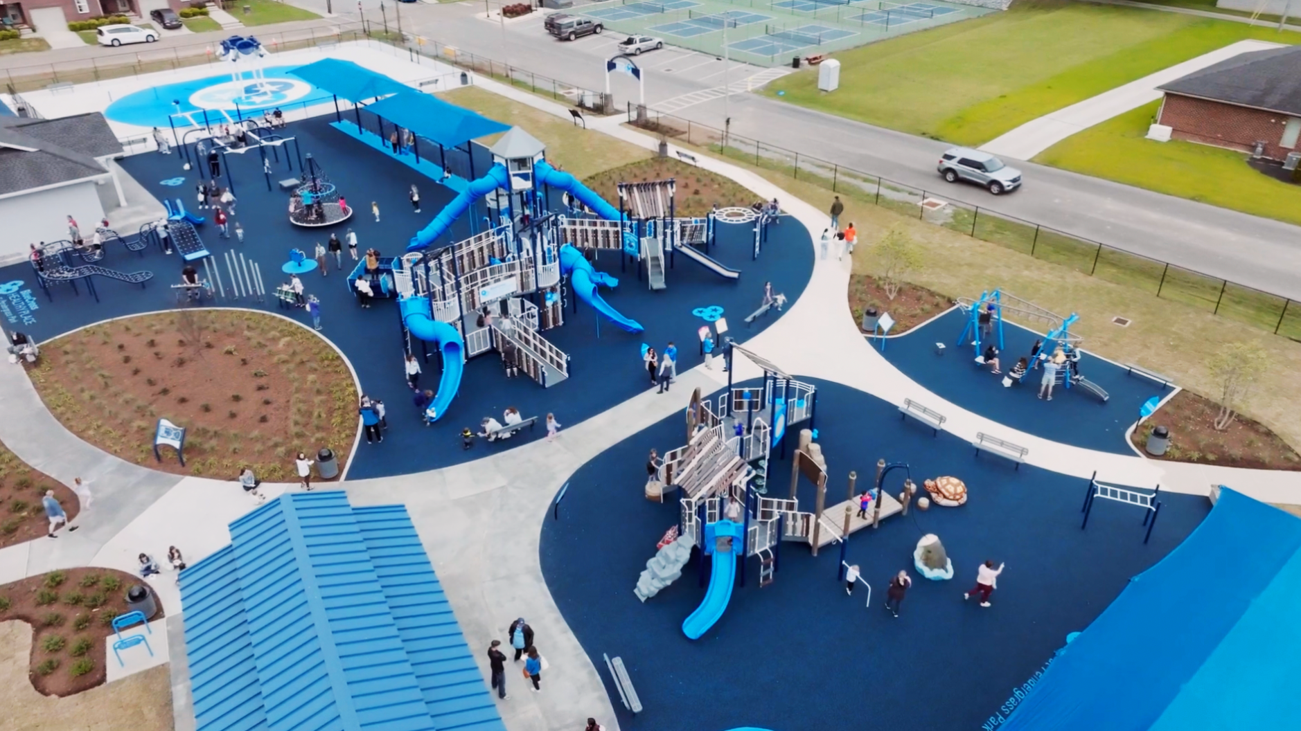 Pendergrass Dayton Playground Overview